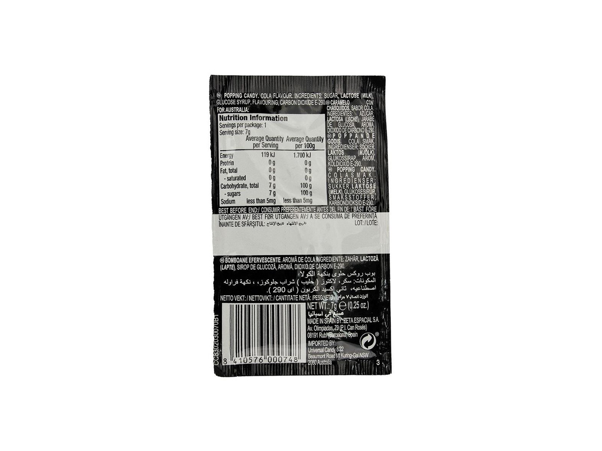 Pop Rocks Cola