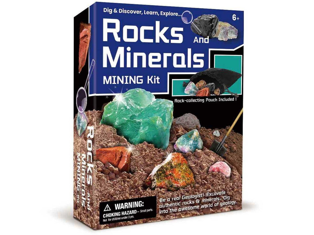 Rocks & Minerals Mining Kit Kurious Kidz
