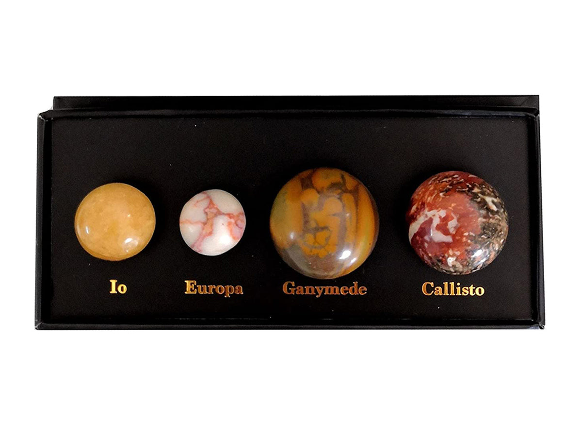 Galilean Moons Of Jupiter Gemstone Set