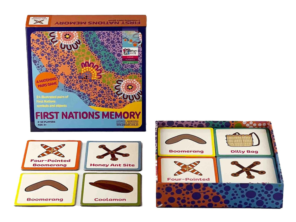 First Nations Memory Game