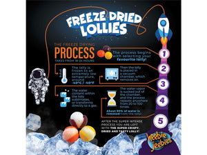 Freeze Dried Rainbow Crunch Small 30g