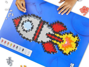 Plus Plus Puzzle By Number Rocket 500pc