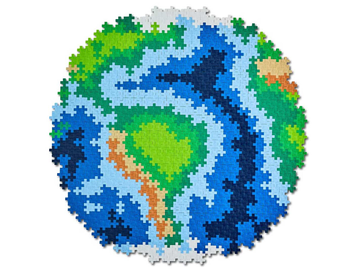 Plus Plus Puzzle By Number Earth 800pc