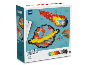 Plus Plus Puzzle By Number Space 500pc