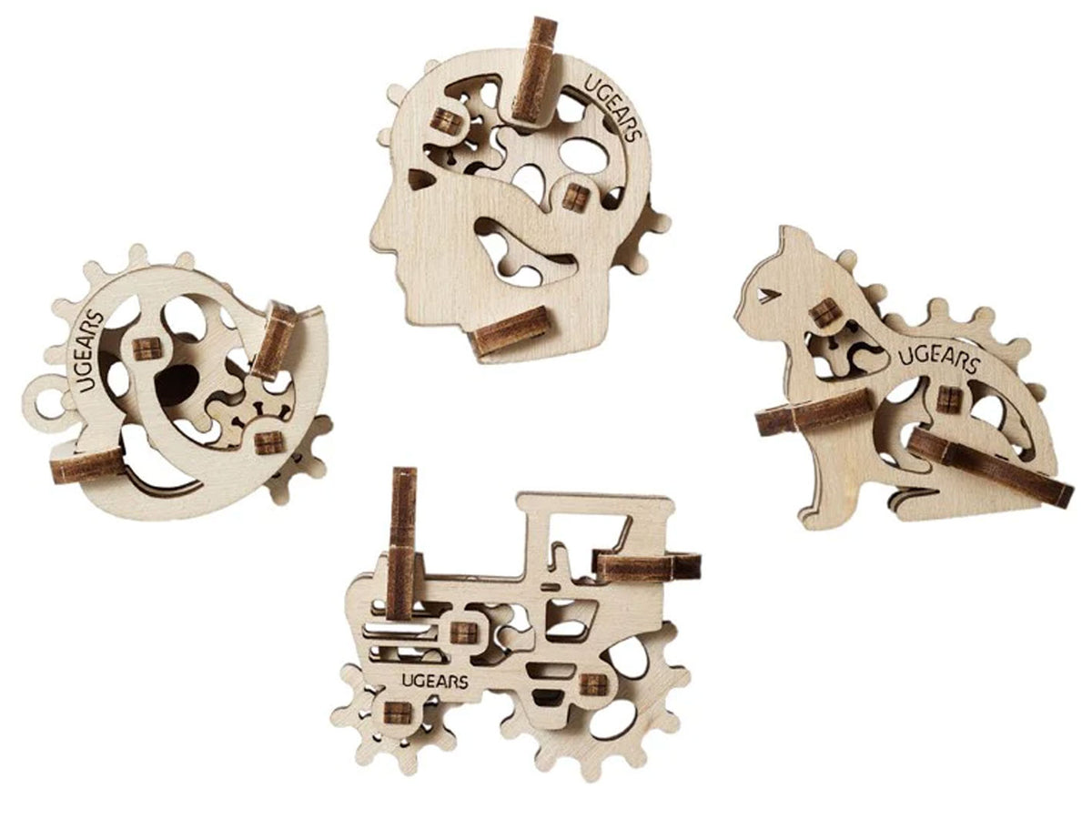 Ugears U-Fidget Mini 4 Pack