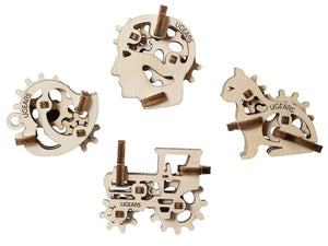 Ugears U-Fidget Mini 4 Pack