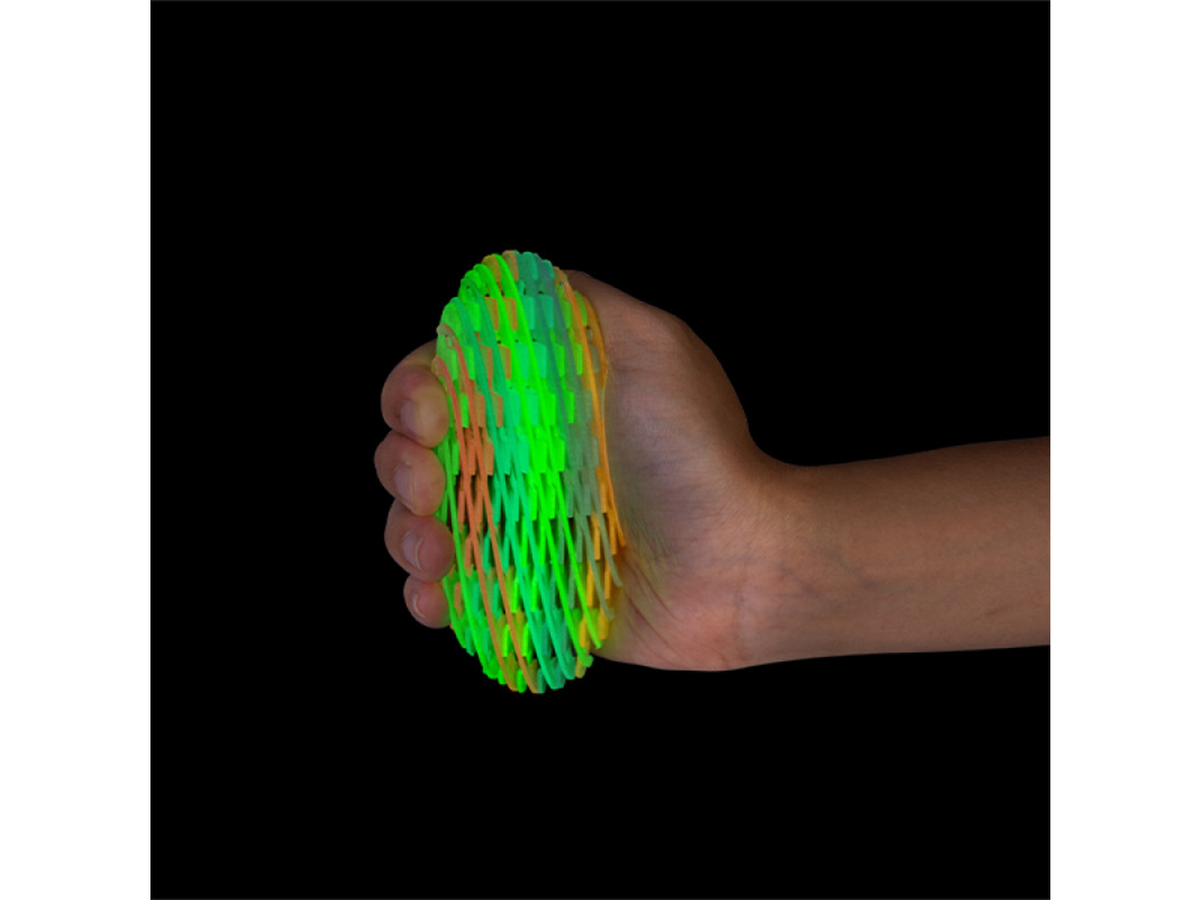 Flexi Worm Medium Glow In Dark