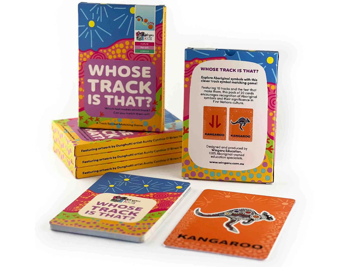 Whose Track Is That? Matching Game