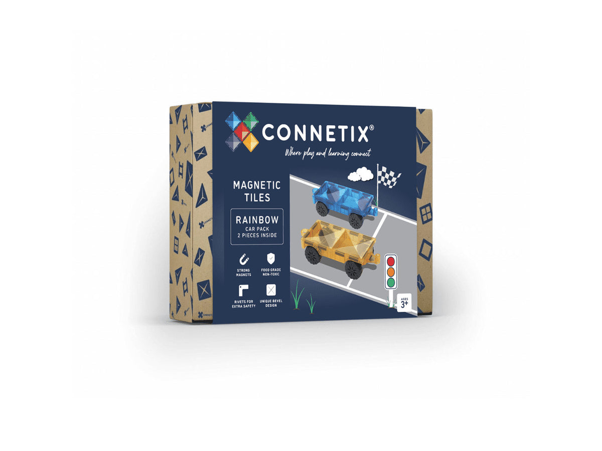 Connetix Rainbow Car 2pc