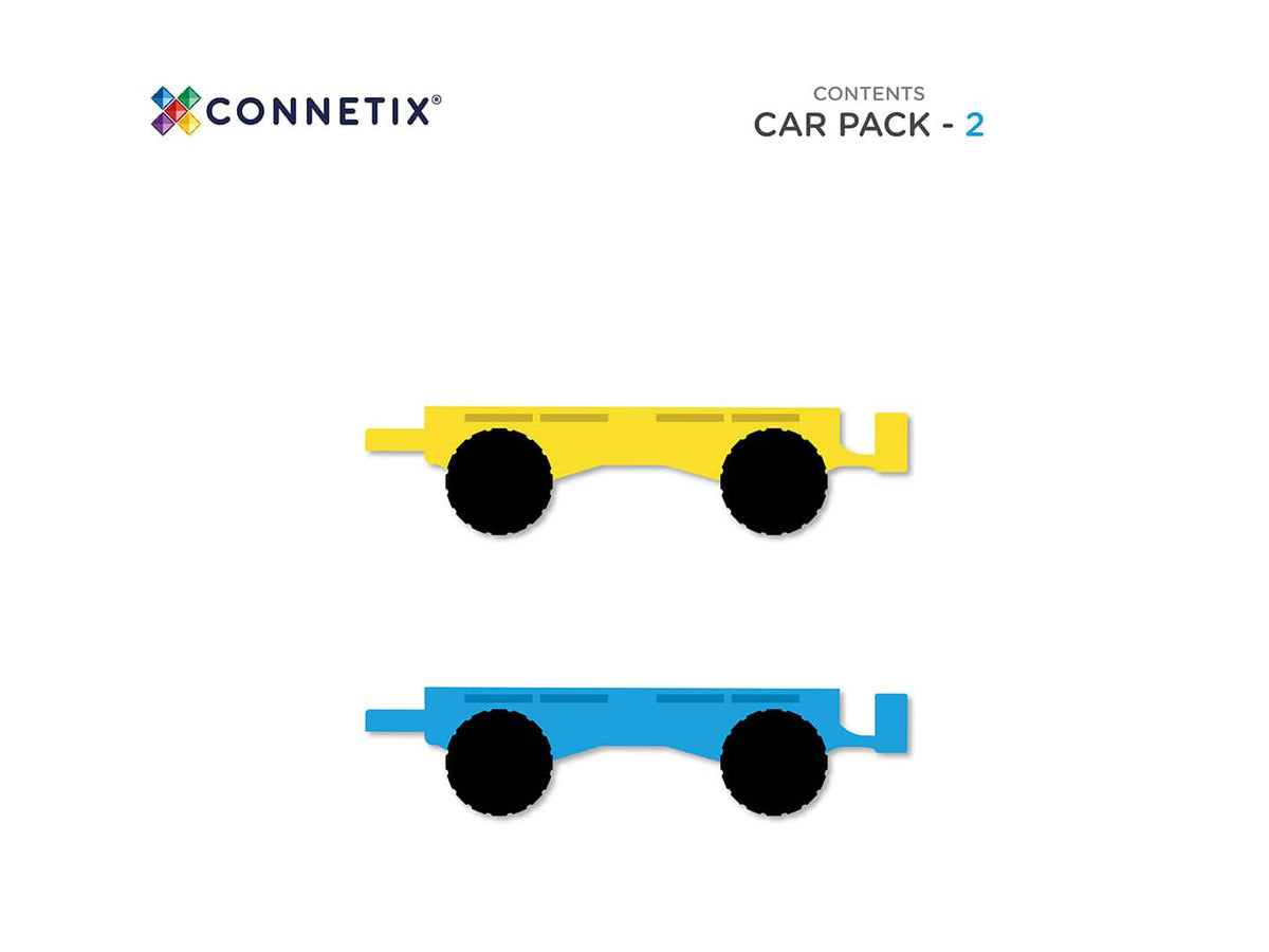 Connetix Rainbow Car 2pc