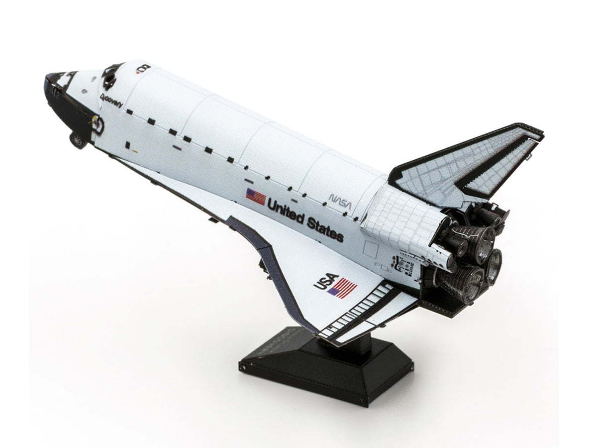 Metal Earth Space Shuttle Discovery Colo