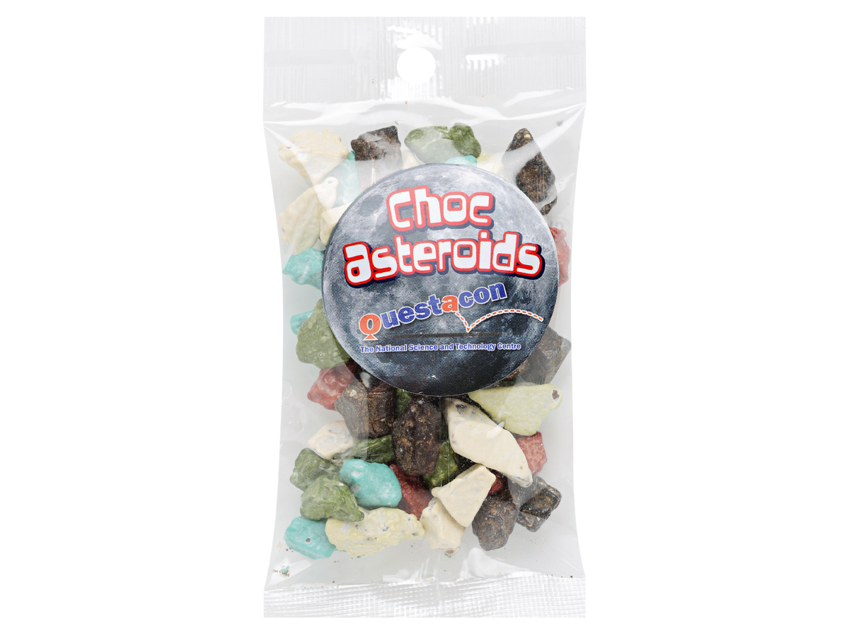 Chocolate Asteroids Questacon