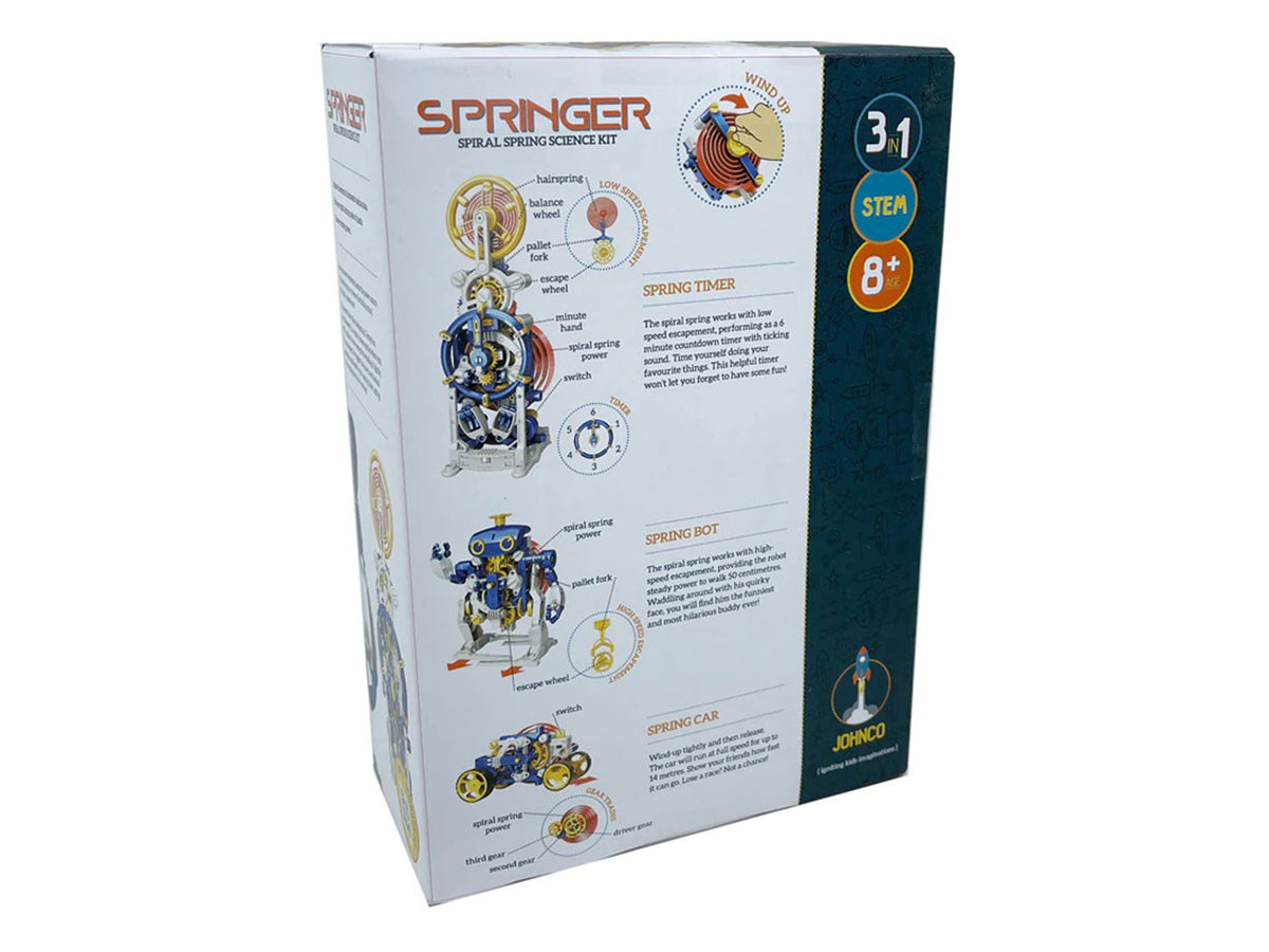 Springer Spiral Spring Science 3 In 1