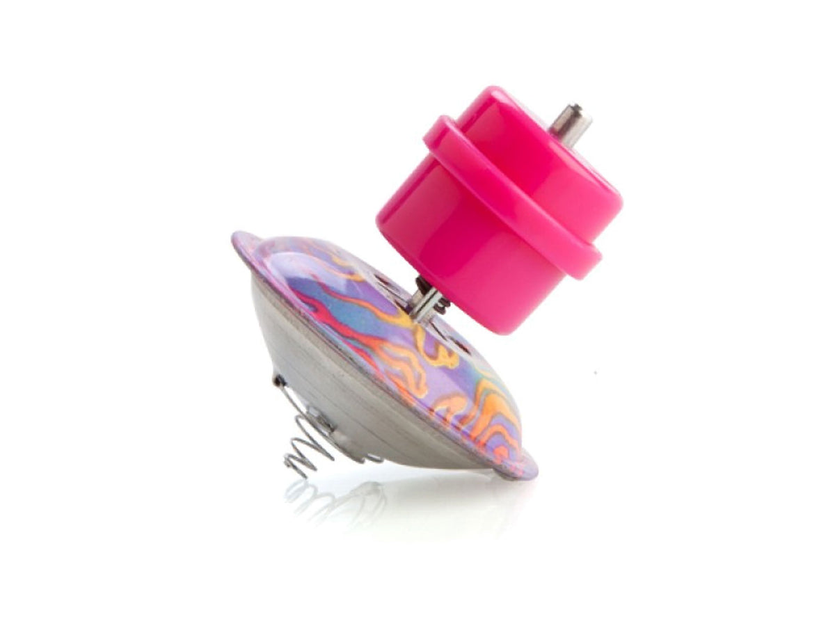 Spinning Top Metal Hopping
