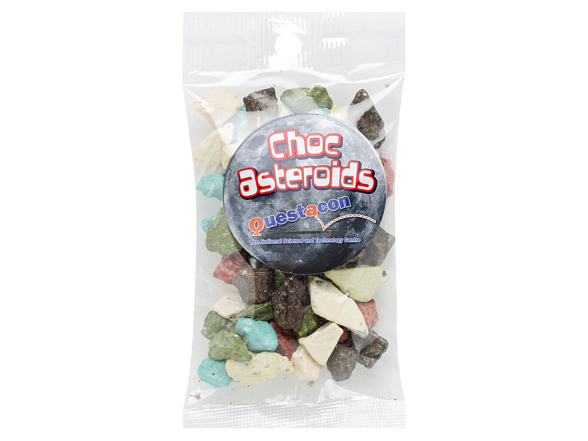 Chocolate Asteroids Questacon
