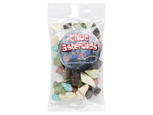 Chocolate Asteroids Questacon
