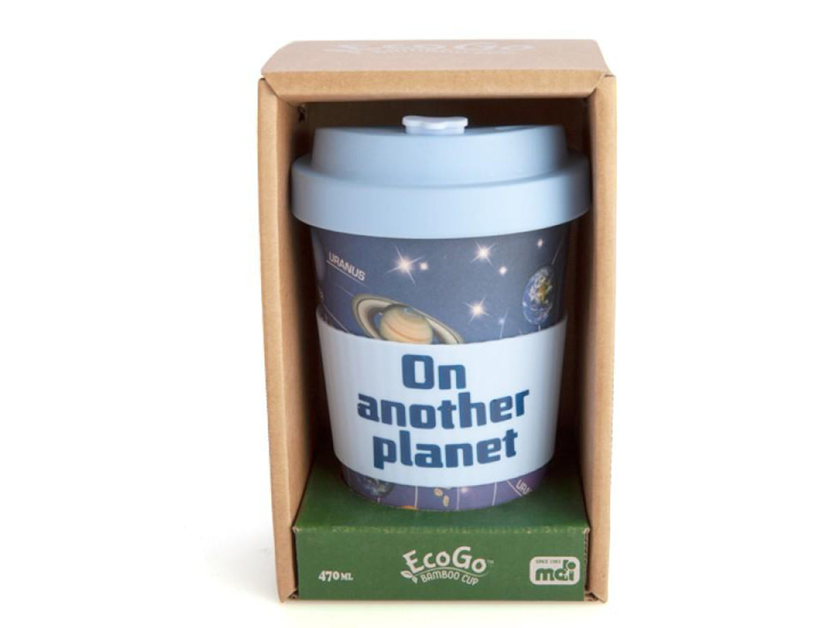 Ecogo Bamboo Cup On Another Planet