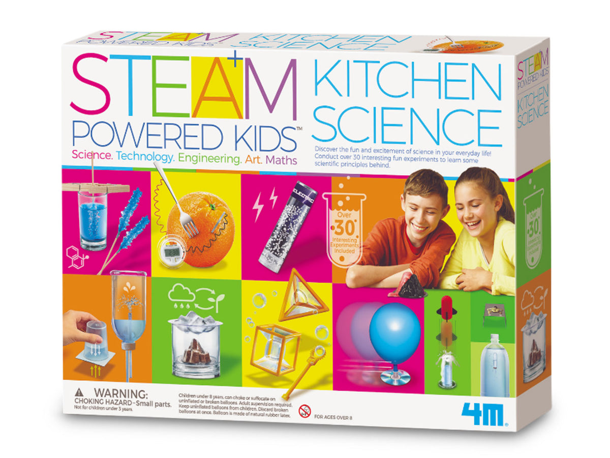 Steam Powered Kids Kitchen Science