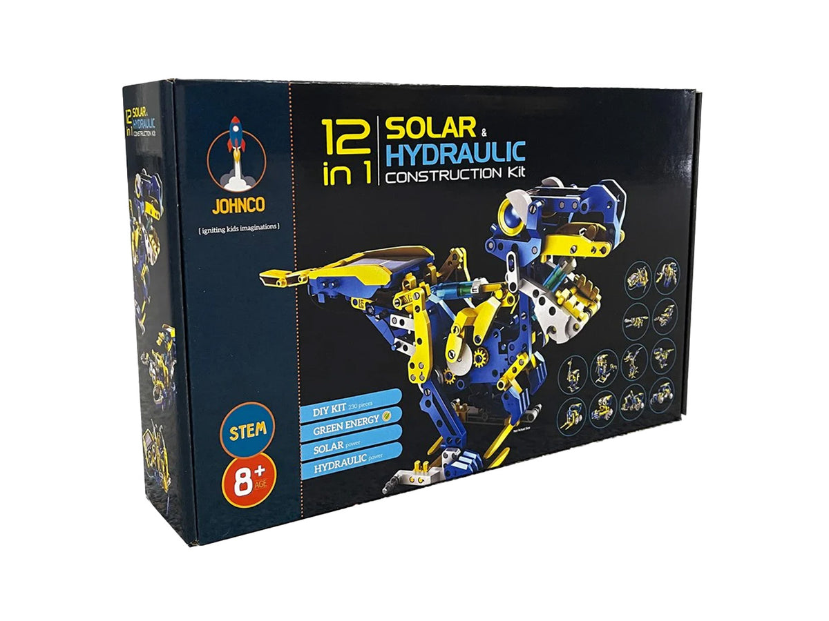 12 in 1 Solar Hydraulic Construction Kit