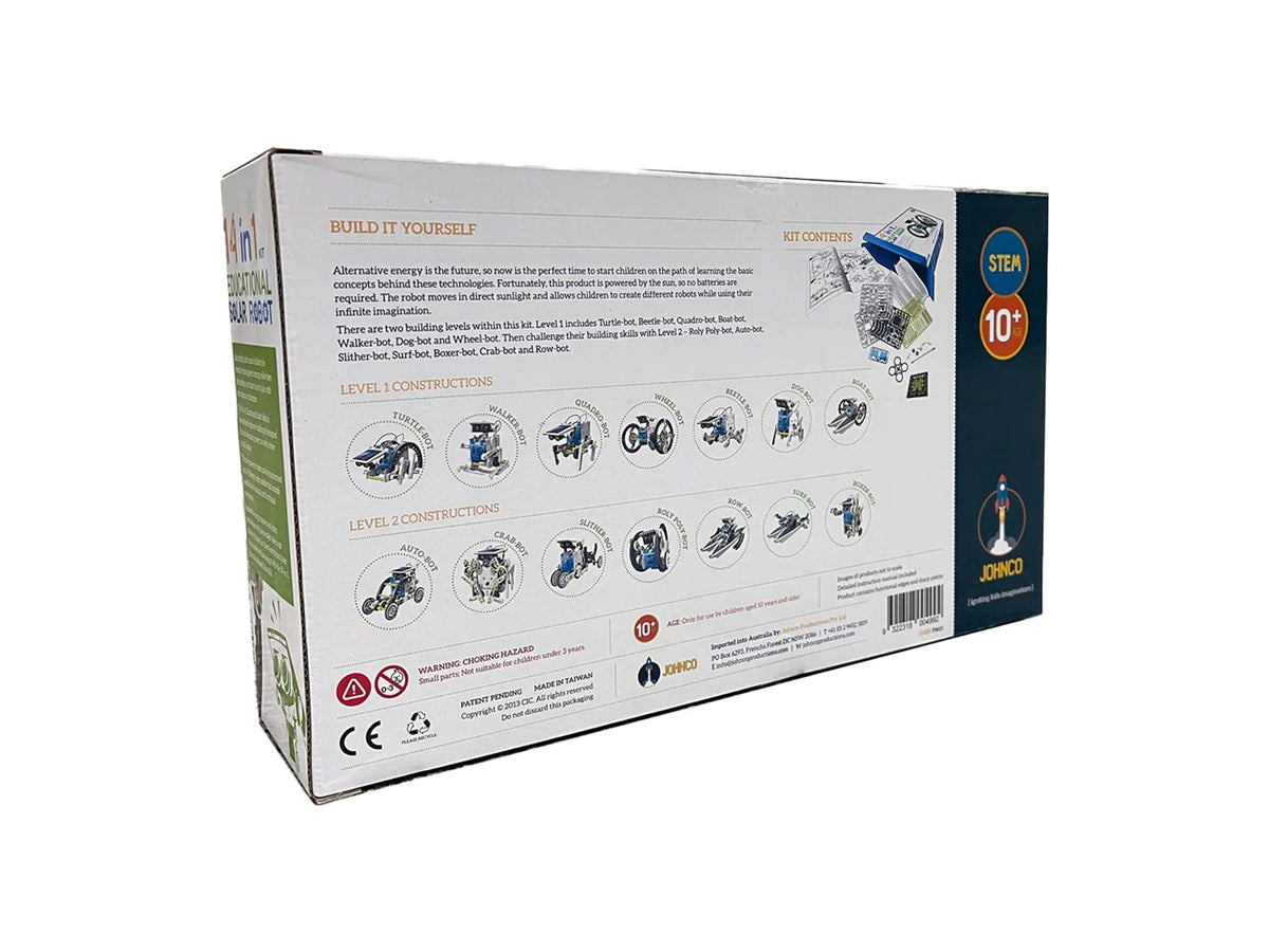 14 in 1 Solar Educational Robot Kit