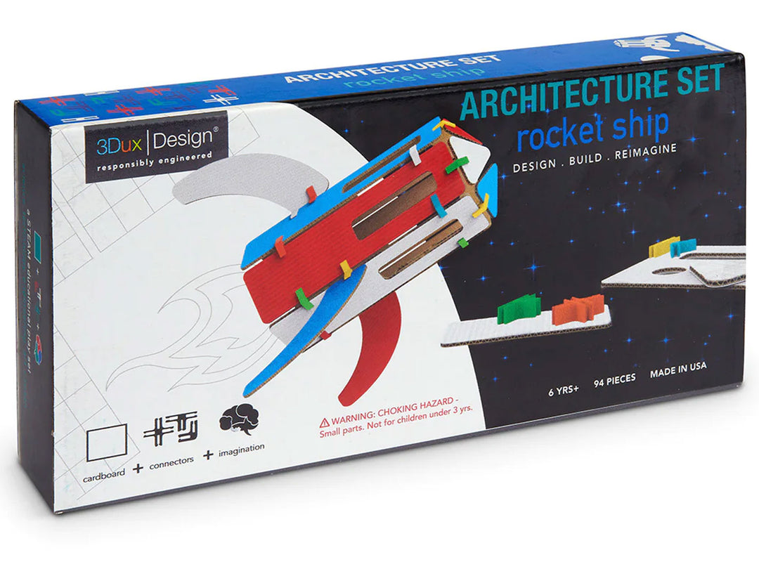 3Dux Design Rocket Ship Architecture Set