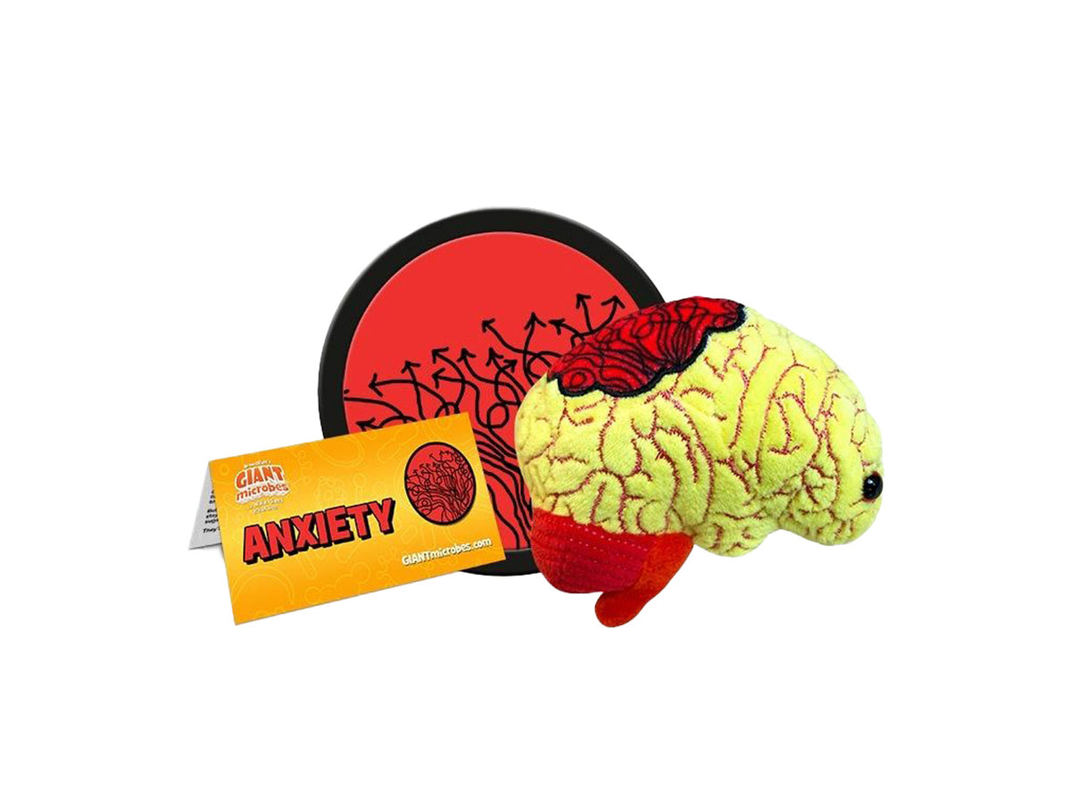 GIANTmicrobes Anxiety Brain