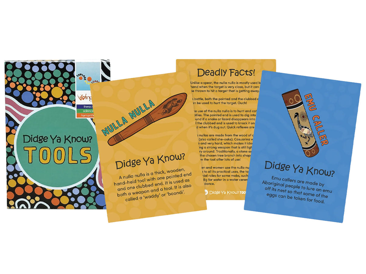 Didge Ya Know? First Nations Tools Cards