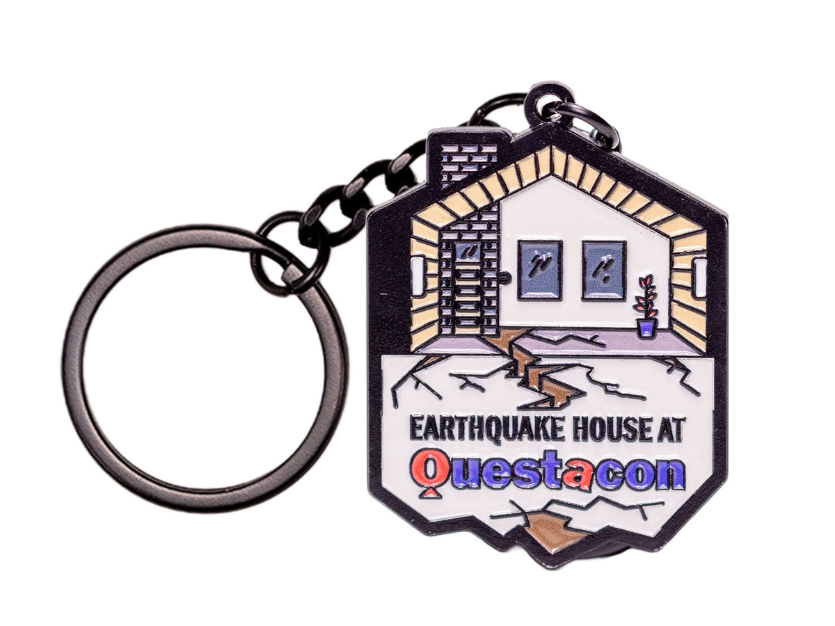 Questacon Earthquake House Keyring