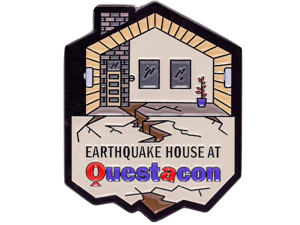Questacon Earthquake House Magnet
