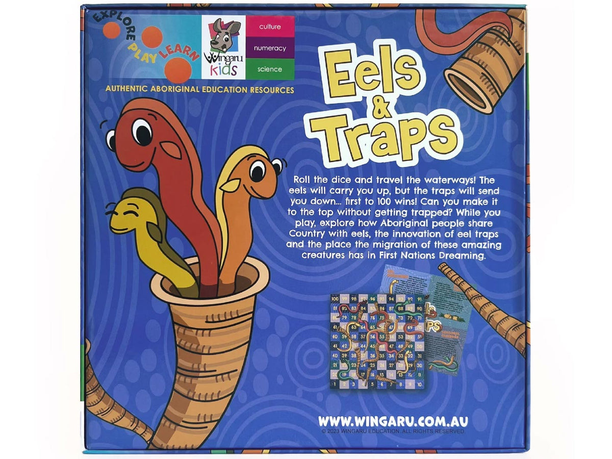 Eels and Traps Board Game