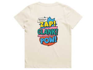 Questacon Zap!Clank!Pow! Tshirt-Kids
