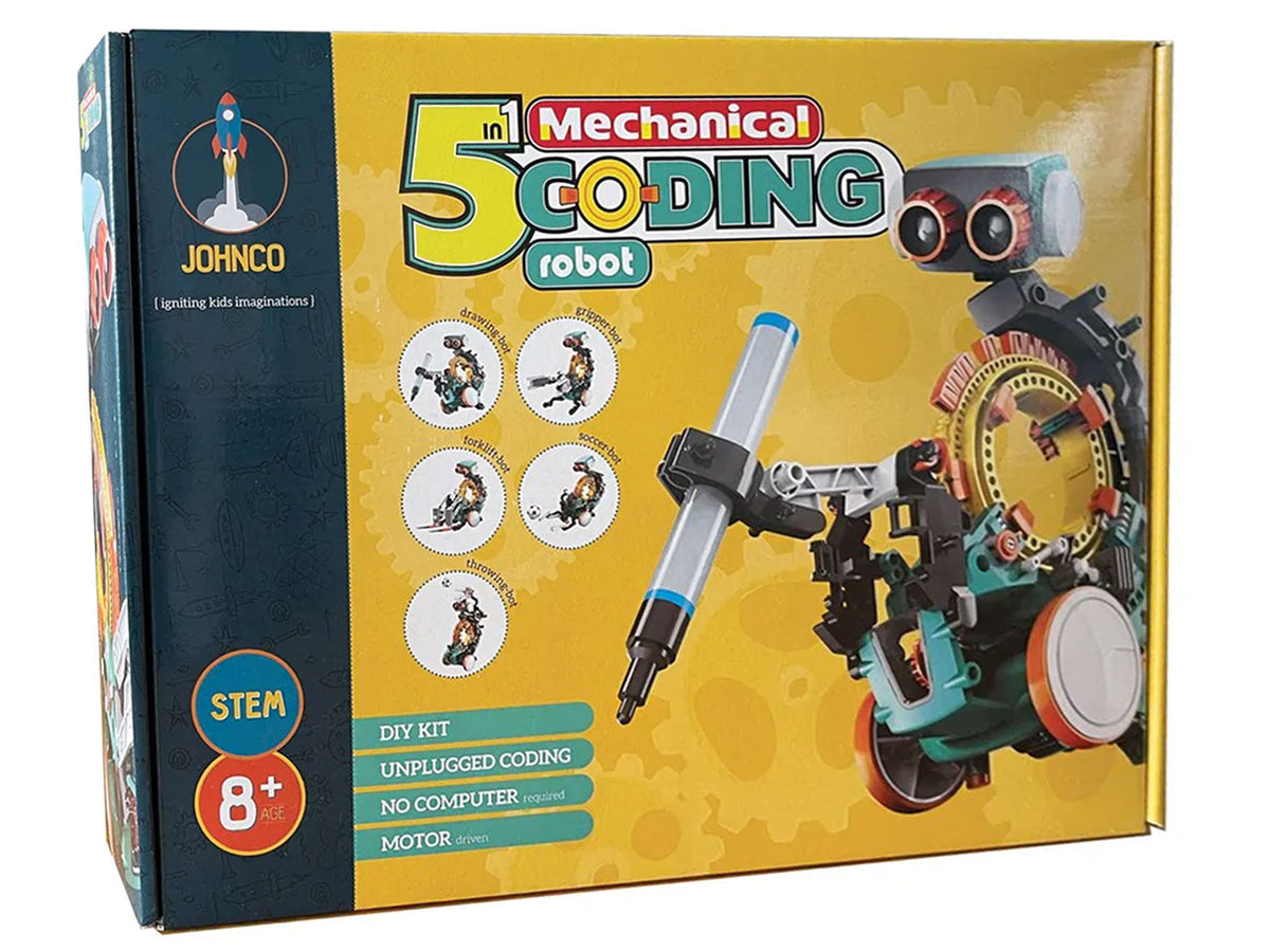 5 In 1 Mechanical Coding Robot