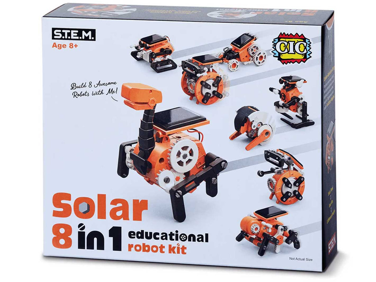8 In 1 Solar Educational Robot Kit