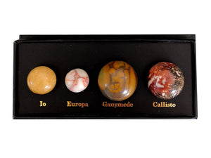 Galilean Moons Of Jupiter Gemstone Set