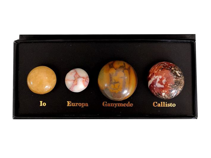 Galilean Moons Of Jupiter Gemstone Set