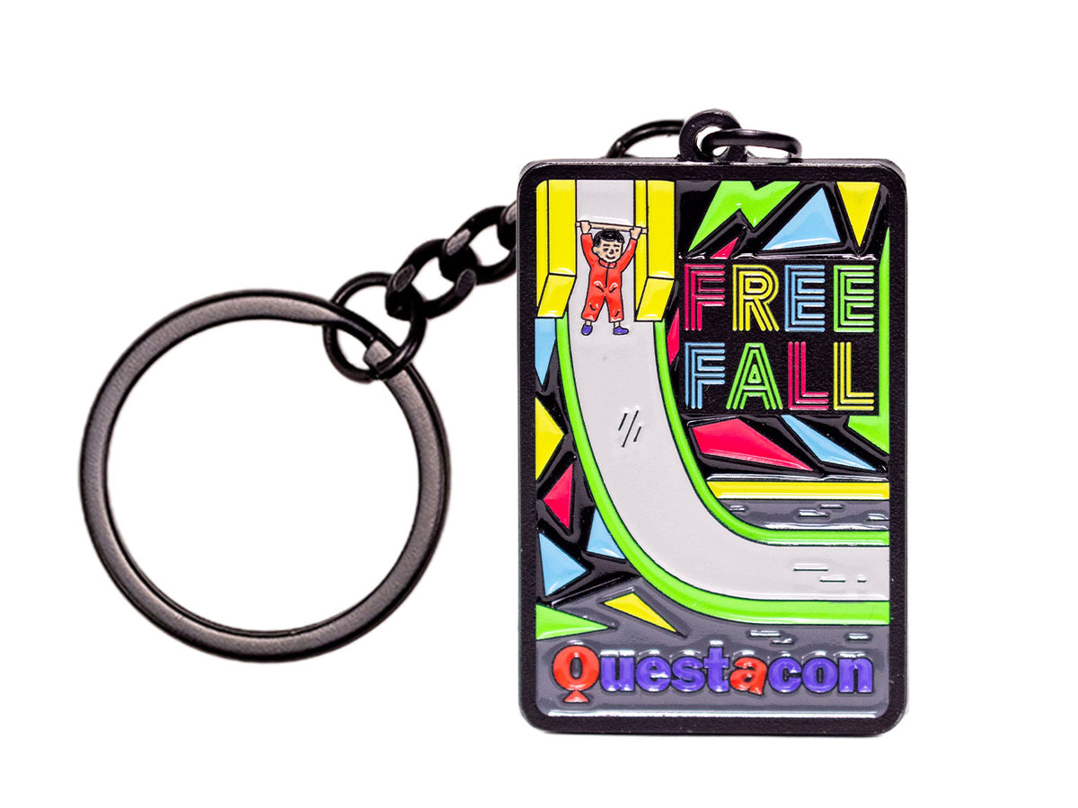 Questacon Freefall Keyring