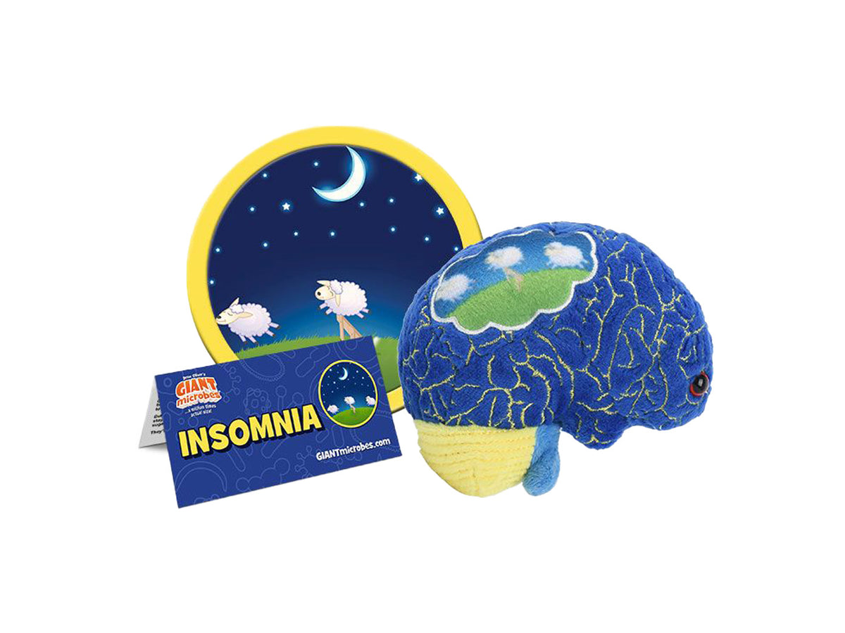 GIANTmicrobes Insomnia Brain