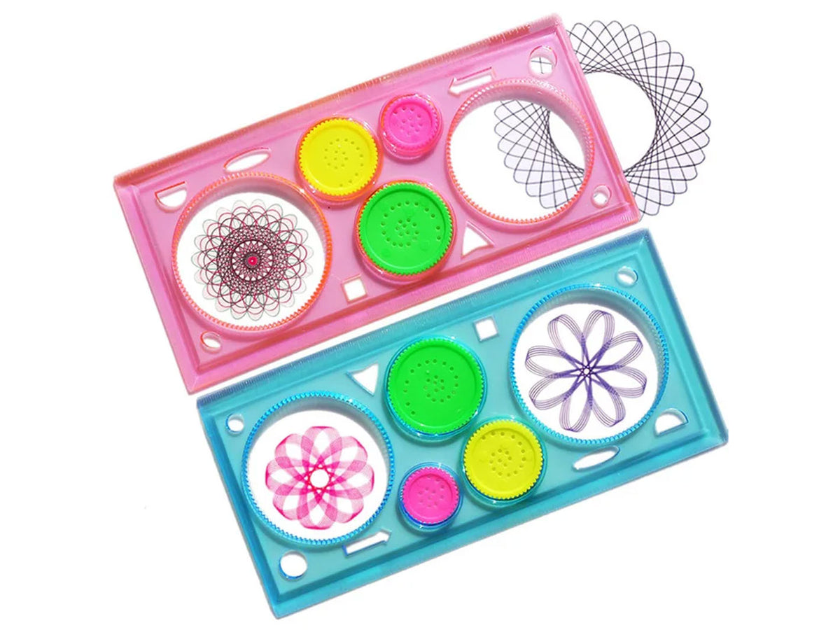 Magic Ruler Spiral Art Stencil Set Questacon magic-ruler-spiral-art-stencil-set-questacon