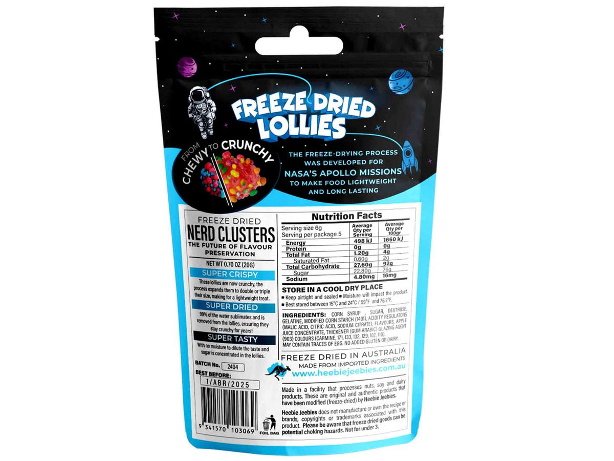 Freeze Dried Nerds Gummy Clusters