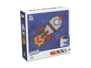 Plus Plus Puzzle By Number Rocket 500pc