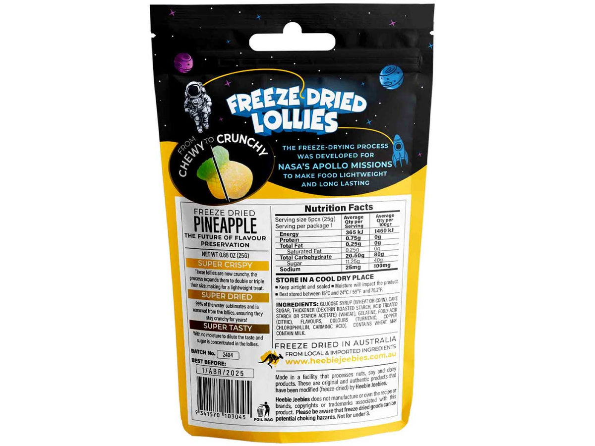 Freeze Dried Pineapples