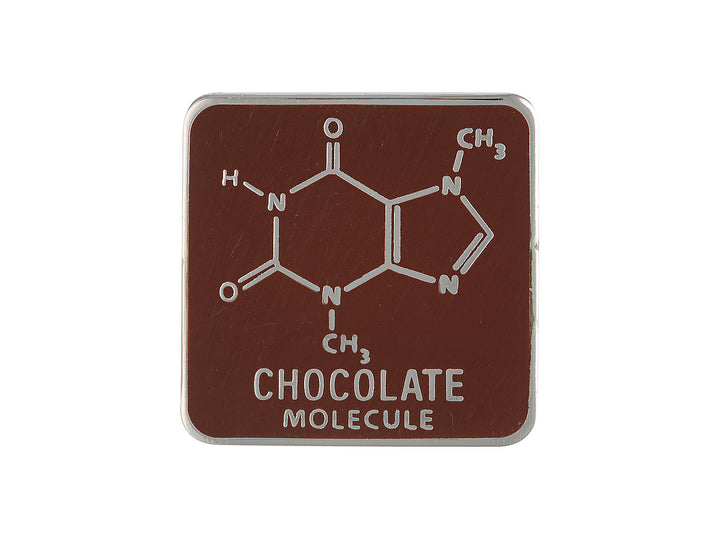 Chocolate Molecule Pin