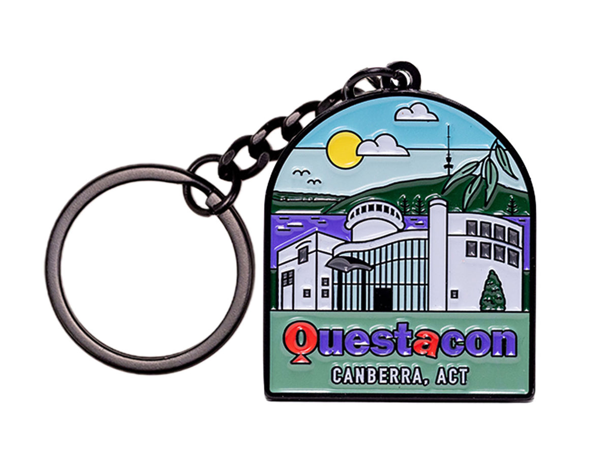 Questacon Building Keyring