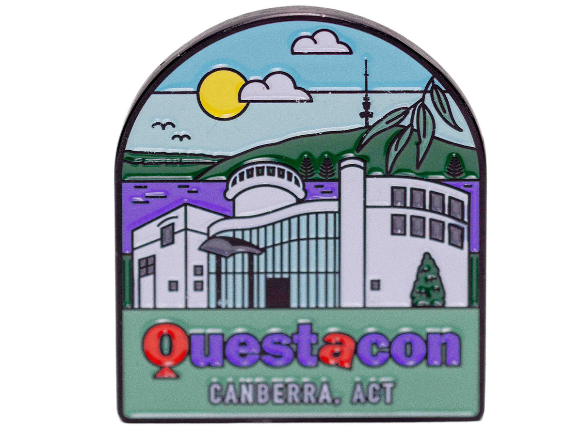 Questacon Building Metal Magnet