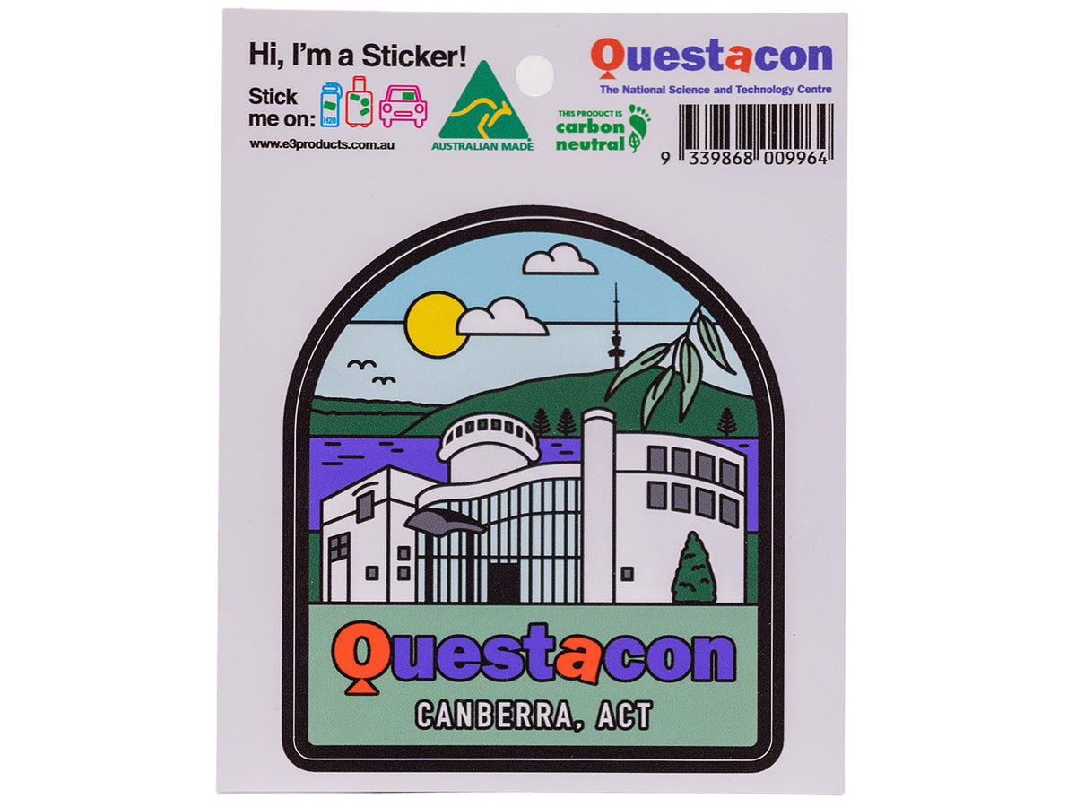 Questacon Building Sticker