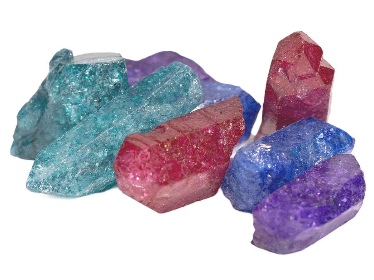 Rainbow Quartz Points