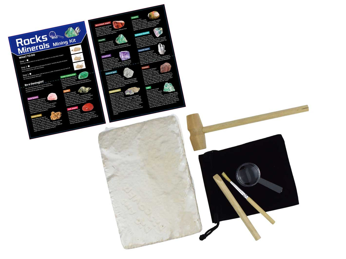 Rocks & Minerals Mining Kit Kurious Kidz