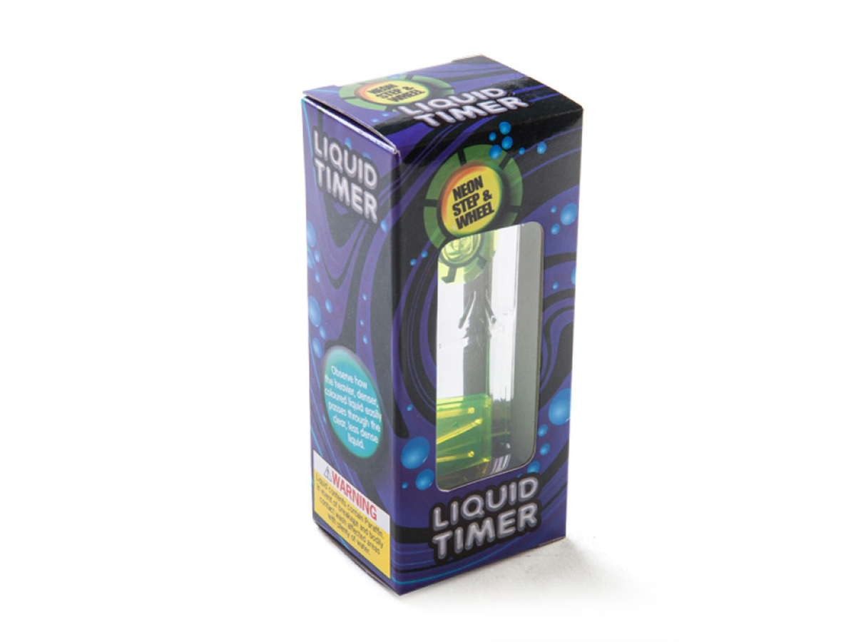 Timer Liquid Wheel Step Blue