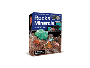 Rocks & Minerals Mining Kit Kurious Kidz