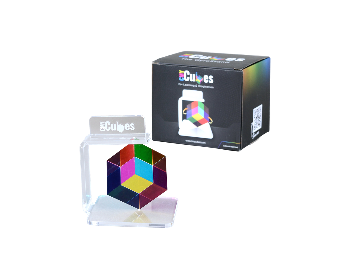 CMY Cube Gyro Stand Large